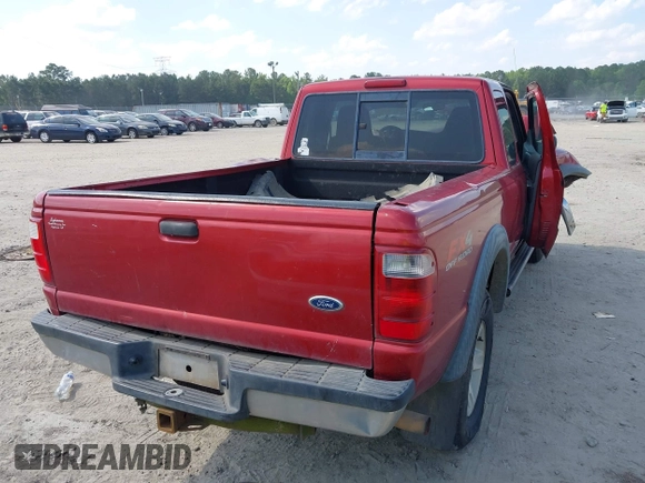 2004 Ford Ranger XL Fleet with VIN 1FTZR45EX4TA05462, listed as a IAAI auction lot 42276688 with 216,119 mi miles and . Bid and sale history available at DreamBid. Image 16.