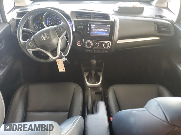 2017 Honda Fit EX-L with VIN JHMGK5H88HS019989, listed as a Copart auction lot 45152345 with 96,770 mi miles and Salvage Title. Bid and sale history available at DreamBid. Image 8.