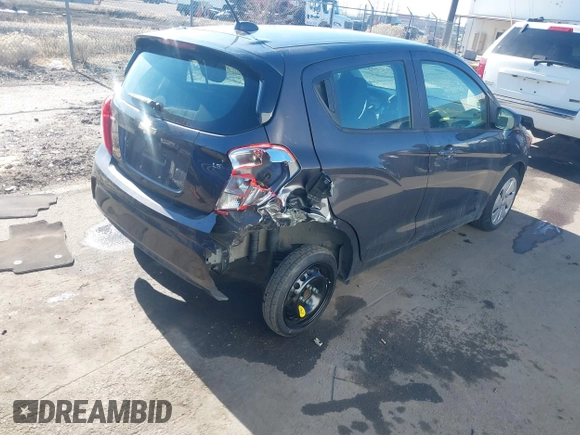 2016 Chevrolet Spark LS with VIN KL8CB6SAXGC574462, listed as a IAAI auction lot 41456516 with 53,625 mi miles. Bid and sale history available at carsss.com. Image 4.