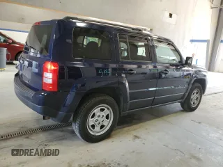2016 Jeep Patriot Sport with VIN 1C4NJRBB7GD632034, listed as a Copart auction lot 61652565 with 88,125 mi miles and Salvage title. Bid and sale history available at DreamBid. Image 3.