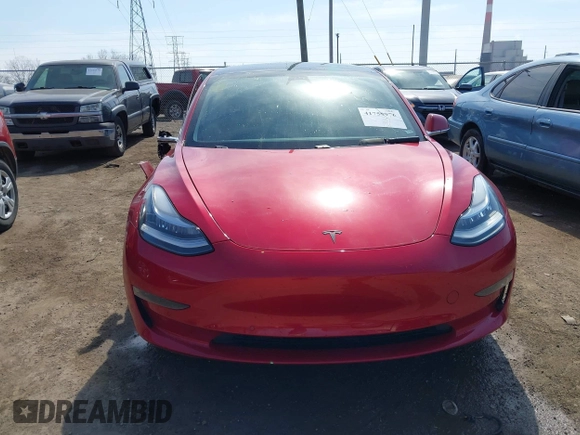 2020 Tesla Model 3 Long Range with VIN 5YJ3E1EB9LF666066, listed as a IAAI auction lot 41759976 with 69,323 mi miles. Bid and sale history available at carsss.com. Image 12.