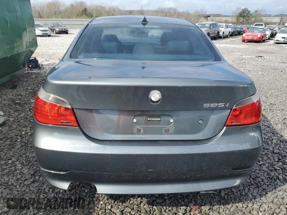 2004 BMW 5 Series 525i with VIN WBANA53564B850603, listed as a Copart auction lot 48678625 with 194,897 mi miles and Salvage Title. Bid and sale history available at carsss.com. Image 6.