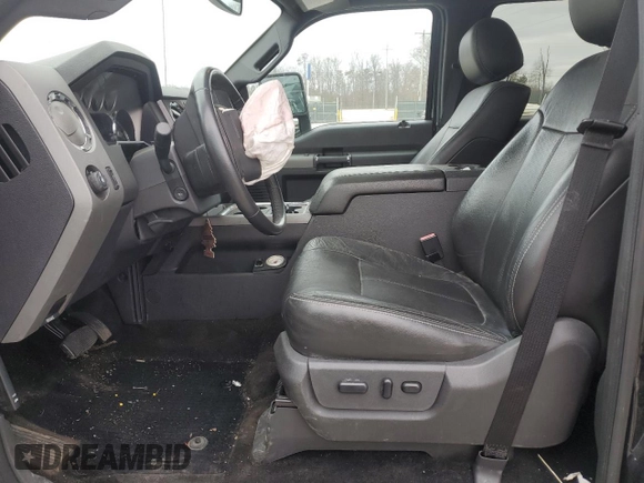2012 Ford F-350 XL with VIN 1FT8W3DT4CEC91231, listed as a Copart auction lot 41620685 with 61,447 mi miles and Salvage Title. Bid and sale history available at DreamBid. Image 7.