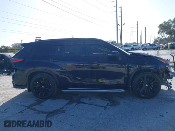 2023 Toyota Highlander L with VIN 5TDKDRAH3PS520691, listed as a IAAI auction lot 40677236 with 37,109 mi miles and . Bid and sale history available at DreamBid. Image 14.
