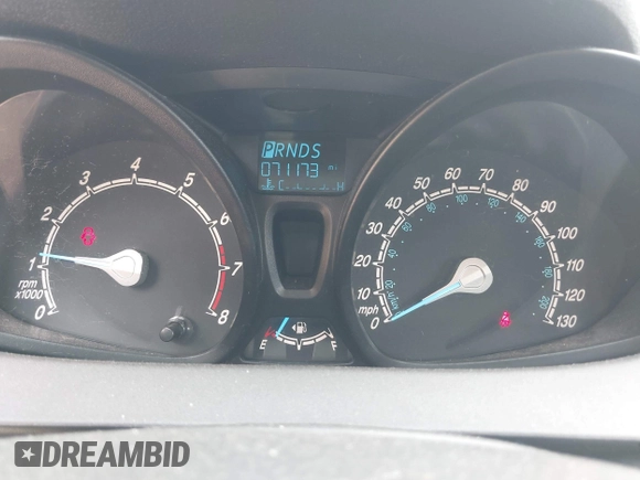 2019 Ford Fiesta S with VIN 3FADP4AJ9KM122597, listed as a IAAI auction lot 42264438 with 71,173 mi miles and . Bid and sale history available at DreamBid. Image 7.