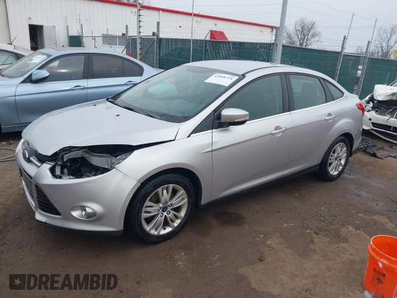 2012 Ford Focus SEL with VIN 1FAHP3H28CL266719, listed as a IAAI auction lot 42008714 with 169,880 mi miles. Bid and sale history available at carsss.com. Image 2.