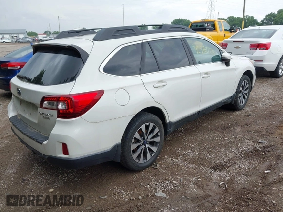 2015 Subaru Outback Limited with VIN 4S4BSENC7F3267464, listed as a IAAI auction lot 42516776 with 165,197 mi miles and . Bid and sale history available at DreamBid. Image 4.