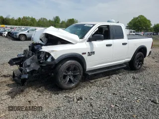 2021 Ram 1500 Warlock with VIN 1C6RR7GT3MS504954, listed as a Copart auction lot 55326605 with Not provided miles and Salvage title. Bid and sale history available at DreamBid. Image 1.