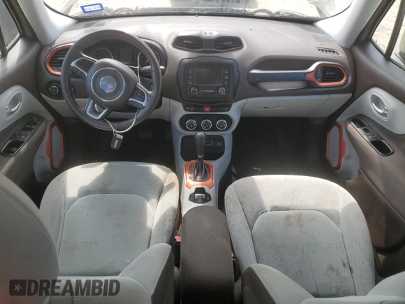2015 Jeep Renegade Latitude with VIN ZACCJABT0FPB53850, listed as a Copart auction lot 56429575 with 135,241 mi miles and Clean Title. Bid and sale history available at DreamBid. Image 8.