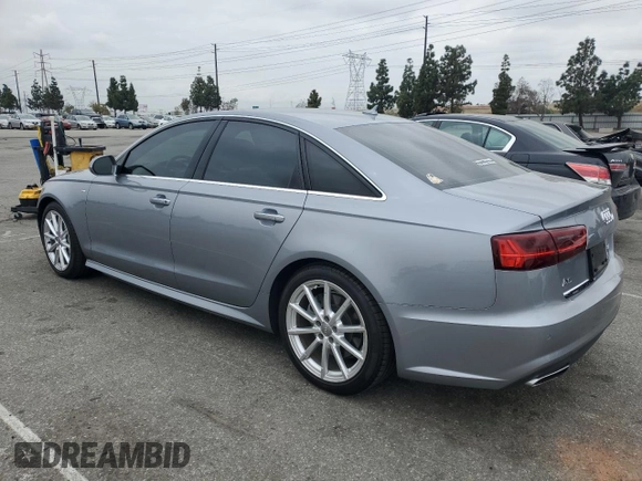 2017 Audi A6 Premium Plus with VIN WAUG8AFCXHN097380, listed as a Copart auction lot 52740875 with 44,613 mi miles and Salvage Title. Bid and sale history available at carsss.com. Image 2.