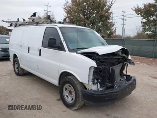 2021 Chevrolet City Express Cargo z VIN 1GCZGGF75M1221027, wystawiony jako IAAI lot #41513627 z przebiegiem 48 617 mil mil oraz . Historia ofert i sprzedaży dostępna na DreamBid. Obrazek 1.