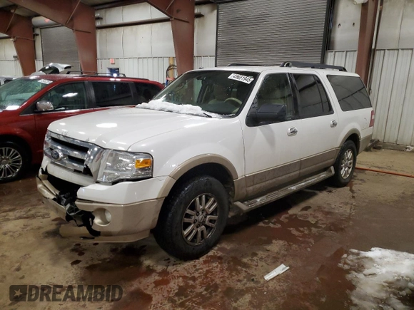 2014 Ford Expedition EL XLT with VIN 1FMJK1J57EEF25674, listed as a Copart auction lot 45651945 with 232,144 mi miles and Clean Title. Bid and sale history available at carsss.com. Image 1.