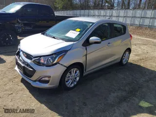 2021 Chevrolet Spark 1LT with VIN KL8CD6SA5MC219477, listed as a IAAI auction lot 41744037 with 13,985 mi miles. Bid and sale history available at carsss.com. Image 2.