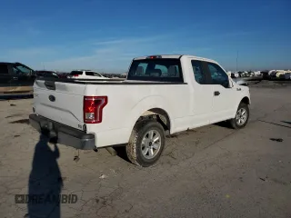 2017 Ford F-150 XL with VIN 1FTEX1CF4HKC30650, listed as a Copart auction lot 43618595 with 51,365 mi miles and Clean Title. Bid and sale history available at carsss.com. Image 3.
