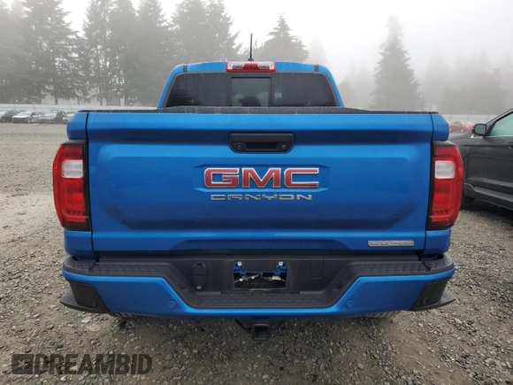 2023 GMC Canyon 2WD Elevation with VIN 1GTP5BEK7P1131310, listed as a Copart auction lot 72930464 with 0 mi miles and Salvage Title. Bid and sale history available at carsss.com. Image 6.