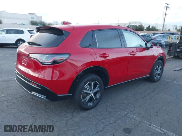2025 Honda HR-V EX-L z VIN 3CZRZ1H72SM714517, wystawiony jako IAAI lot #41598868 z przebiegiem 6 350 mil mil oraz . Historia ofert i sprzedaży dostępna na DreamBid. Obrazek 4.