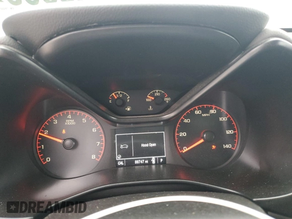 2016 GMC Canyon 2WD with VIN 1GTG5BE31G1149892, listed as a Copart auction lot 88853865 with 88,747 mi miles and Salvage Title. Bid and sale history available at carsss.com. Image 9.
