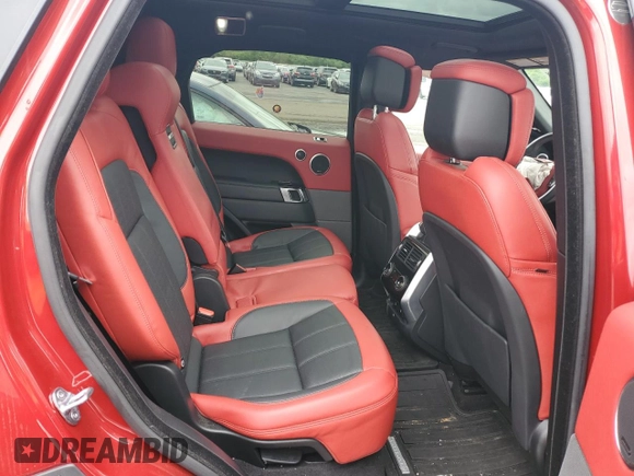 2019 Land Rover Range Rover Sport HSE Dynamic z VIN SALWV2SV1KA832114, wystawiony jako Copart lot #57333705 z przebiegiem 64 706 mil mil oraz Szkoda całkowita • Salvage title. Historia ofert i sprzedaży dostępna na DreamBid. Obrazek 10.