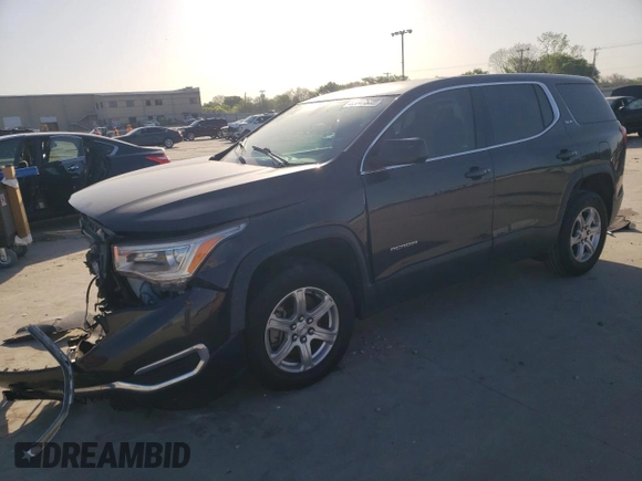 2018 GMC Acadia SLE z VIN 1GKKNKLA6JZ230640, wystawiony jako Copart lot #52047525 z przebiegiem 72 312 mil mil oraz Szkoda całkowita • Salvage title. Historia ofert i sprzedaży dostępna na DreamBid. Obrazek 1.