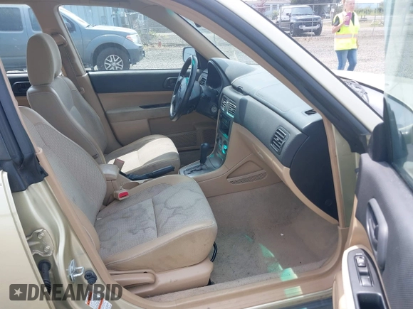 2003 Subaru Forester X with VIN JF1SG63673H741605, listed as a IAAI auction lot 42565708 with 194,796 mi miles and . Bid and sale history available at DreamBid. Image 5.