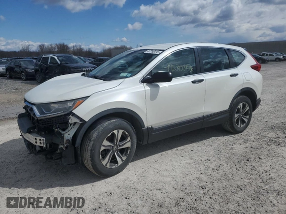2017 Honda CR-V LX with VIN 5J6RW6H33HL004829, listed as a Copart auction lot 47280045 with 137,576 mi miles and Salvage Title. Bid and sale history available at DreamBid. Image 1.
