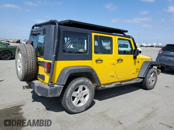2008 Jeep Wrangler Unlimited X with VIN 1J4GA391X8L645526, listed as a Copart auction lot 53652315 with 195,580 mi miles and Salvage Title. Bid and sale history available at carsss.com. Image 3.