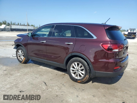 2020 Kia Sorento LX with VIN 5XYPG4A3XLG701329, listed as a Copart auction lot 50432765 with 96,758 mi miles and Non Repairable. Bid and sale history available at carsss.com. Image 2.