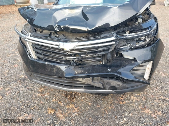 2023 Chevrolet Equinox LT with VIN 3GNAXUEG3PL241259, listed as a IAAI auction lot 40833921 with 34,057 mi miles. Bid and sale history available at carsss.com. Image 6.
