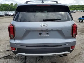 2020 Hyundai Palisade SEL z VIN KM8R4DHE6LU167751, wystawiony jako Copart lot #61081034 z przebiegiem 52 018 mil mil oraz Szkoda całkowita • Salvage title. Historia ofert i sprzedaży dostępna na DreamBid. Obrazek 6.