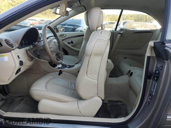 2006 Mercedes-Benz CLK 350 with VIN WDBTK56G66T060220, listed as a Copart auction lot 76300944 with 74,712 mi miles and Clean Title. Bid and sale history available at DreamBid. Image 7.