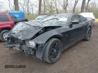 2014 Ford Mustang V6 with VIN 1ZVBP8AM0E5279980, listed as a IAAI auction lot 41943672 with 161,987 mi miles. Bid and sale history available at carsss.com. Image 6.