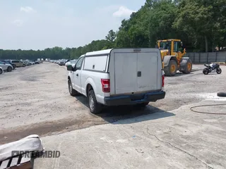 2018 Ford F-150 XL with VIN 1FTMF1CB3JKE51738, listed as a IAAI auction lot 42387561 with 110,951 mi miles and . Bid and sale history available at DreamBid. Image 3.