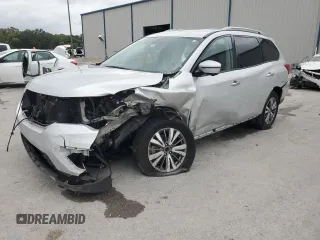 2020 Nissan Pathfinder SL z VIN 5N1DR2CN5LC592956, wystawiony jako Copart lot #52427265 z przebiegiem 53 908 mil mil oraz Nie do naprawy • Non repairable. Historia ofert i sprzedaży dostępna na DreamBid. Obrazek 1.