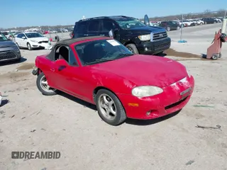 2001 Mazda MX-5 Miata with VIN JM1NB353910201434, listed as a IAAI auction lot 41817576 with 209,104 mi miles and . Bid and sale history available at DreamBid. Image 1.