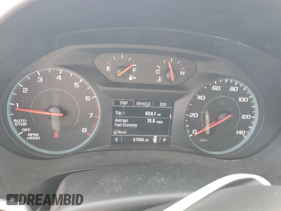 2023 Chevrolet Malibu LT with VIN 1G1ZD5STXPF227163, listed as a Copart auction lot 55113375 with 67,896 mi miles and Clean Title. Bid and sale history available at DreamBid. Image 9.
