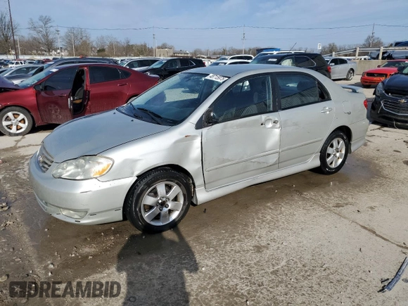 2004 Toyota Corolla CE with VIN 2T1BR32E84C265544, listed as a Copart auction lot 48715975 with 299,999 mi miles and Non Repairable. Bid and sale history available at DreamBid. Image 1.