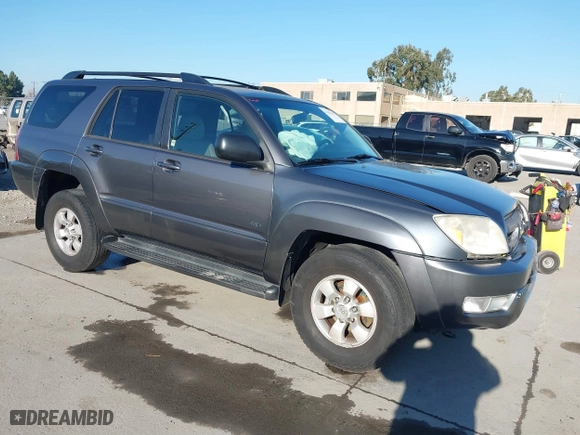 2003 Toyota 4Runner SR5 with VIN JTEZU14R138006837, listed as a IAAI auction lot 41361245 with 123,264 mi miles. Bid and sale history available at carsss.com. Image 1.