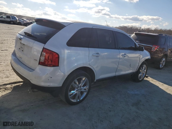 2014 Ford Edge SEL with VIN 2FMDK3JC8EBA62012, listed as a Copart auction lot 44493395 with 180,929 mi miles and Salvage Title. Bid and sale history available at carsss.com. Image 3.