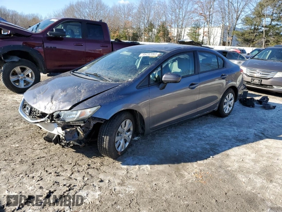 2015 Honda Civic Sedan LX with VIN 19XFB2F52FE097852, listed as a Copart auction lot 88292065 with 115,069 mi miles and Clean Title. Bid and sale history available at carsss.com. Image 1.