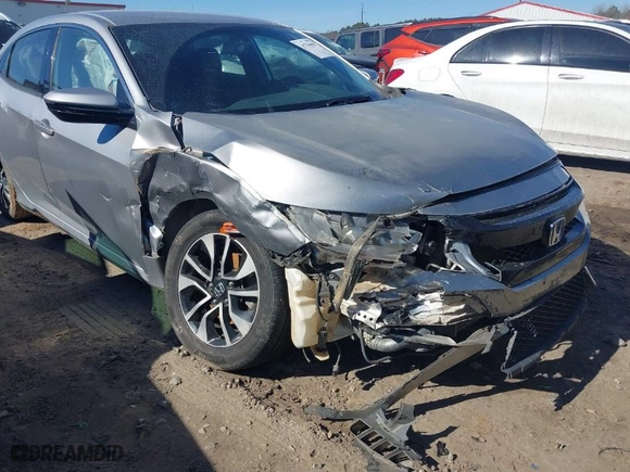 2017 Honda Civic Hatchback LX with VIN SHHFK7H27HU223750, listed as a IAAI auction lot 41704665 with 155,159 mi miles. Bid and sale history available at carsss.com. Image 6.