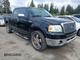 2007 Ford F-150 XLT with VIN 1FTPW12V87FA08267, listed as a IAAI auction lot 41949314 with 96,692 mi miles. Bid and sale history available at carsss.com. Image 1.