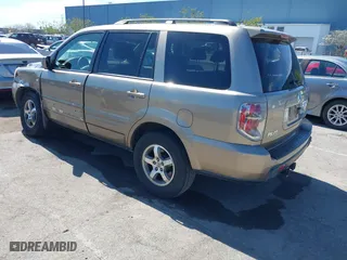 2008 Honda Pilot EX-L with VIN 5FNYF18758B012974, listed as a IAAI auction lot 41884153 with 112,165 mi miles. Bid and sale history available at carsss.com. Image 3.
