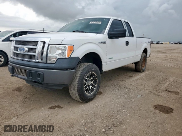 2012 Ford F-150 XL with VIN 1FTFX1ET2CFD02180, listed as a Copart auction lot 61810405 with 218,459 mi miles and Clean title. Bid and sale history available at DreamBid. Image 1.