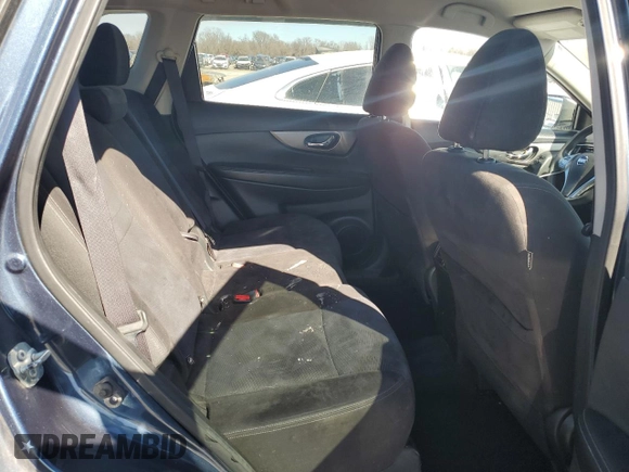2015 Nissan Rogue SV with VIN KNMAT2MV5FP543728, listed as a Copart auction lot 46854045 with 177,819 mi miles and Salvage Title. Bid and sale history available at carsss.com. Image 10.