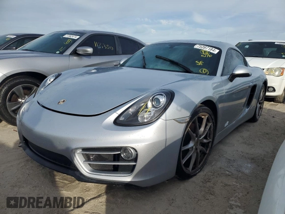 2014 Porsche Cayman с VIN WP0AA2A89EK171939, выставлен на аукционе Copart как лот 75397184 с пробегом 96 201 миль миль и На запчасти • Non repairable. История ставок и продаж доступна на DreamBid. Изображение 1.