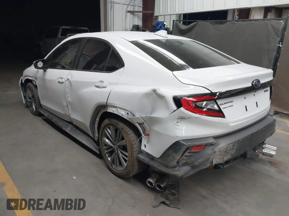 2024 Subaru WRX с VIN JF1VBAB69R9804724, выставлен на аукционе IAAI как лот 41998929 с пробегом 2 168 миль миль и . История ставок и продаж доступна на DreamBid. Изображение 3.