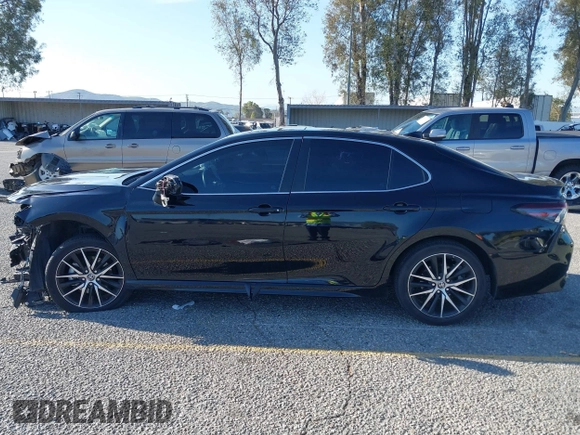 2023 Toyota Camry SE with VIN 4T1T11AKXPU760788, listed as a IAAI auction lot 41837741 with 1 mi miles. Bid and sale history available at carsss.com. Image 13.
