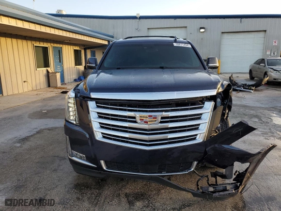 2017 Cadillac Escalade ESV Platinum with VIN 1GYS4KKJ5HR286959, listed as a Copart auction lot 78811494 with 102,811 mi miles and Salvage Title. Bid and sale history available at carsss.com. Image 5.