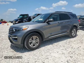 2023 Ford Explorer XLT с VIN 1FMSK7DHXPGA49571, выставлен на аукционе Copart как лот 61905725 с пробегом 74 193 миль миль и Списание • Salvage title. История ставок и продаж доступна на DreamBid. Изображение 1.
