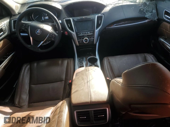 2018 Acura TLX Technology z VIN 19UUB2F56JA010636, wystawiony jako Copart lot #49726815 z przebiegiem Nie podano mil oraz Szkoda całkowita • Salvage title. Historia ofert i sprzedaży dostępna na DreamBid. Obrazek 8.